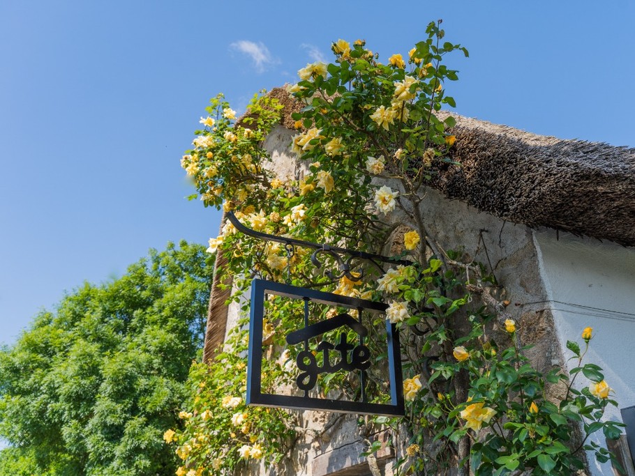 Pignon et Entrée indépendante de la Chaumière Anouck