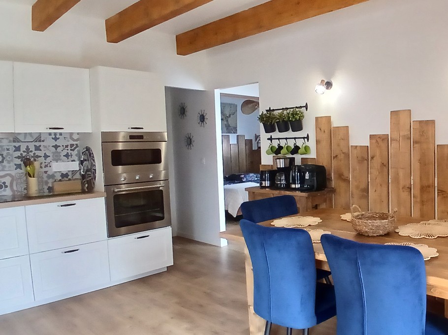 Chalet La Renardière, Moneaux, Chambon sur lac - Cuisine