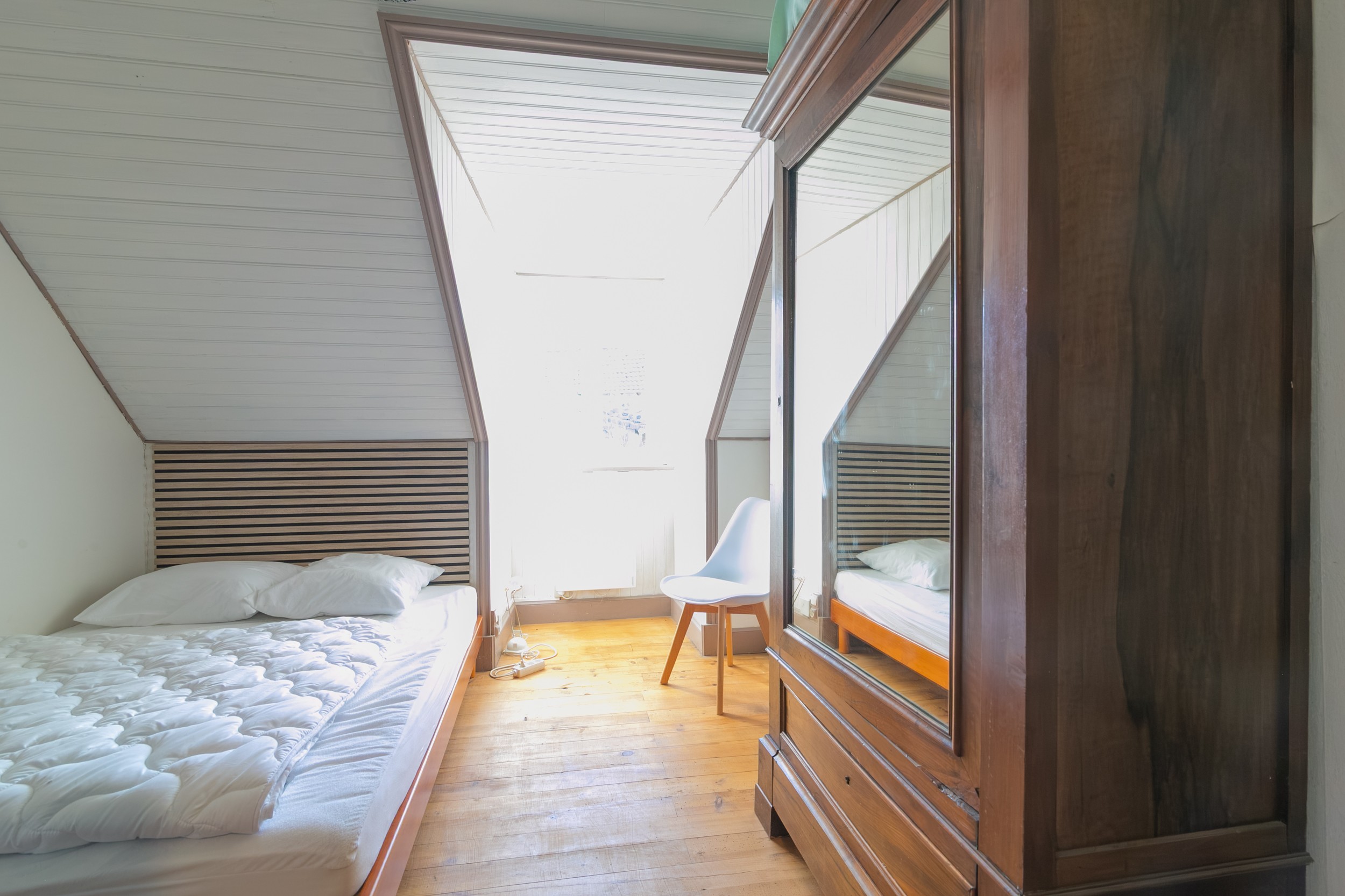 Bedroom with double bed