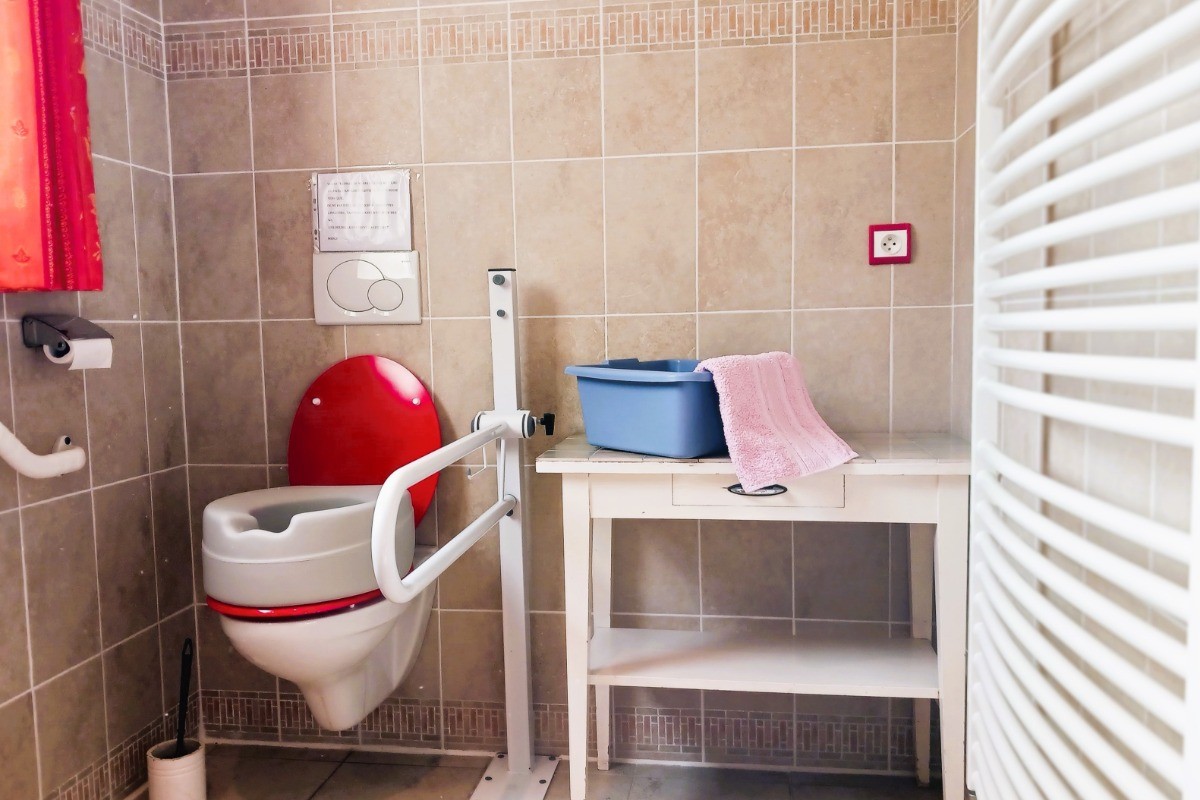 Toilette équipé