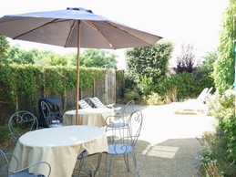 Vue du jardin.