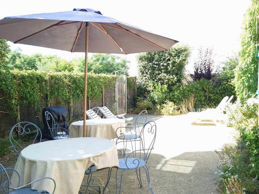 Vue du jardin.