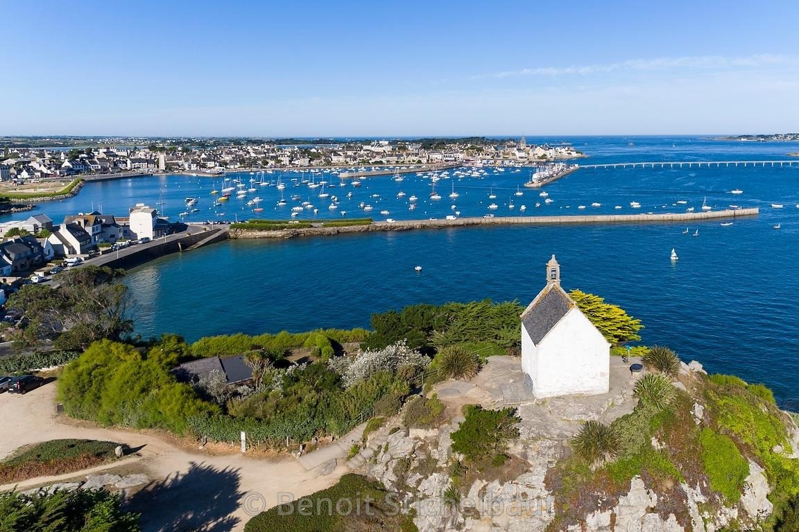 Vue sur Roscoff