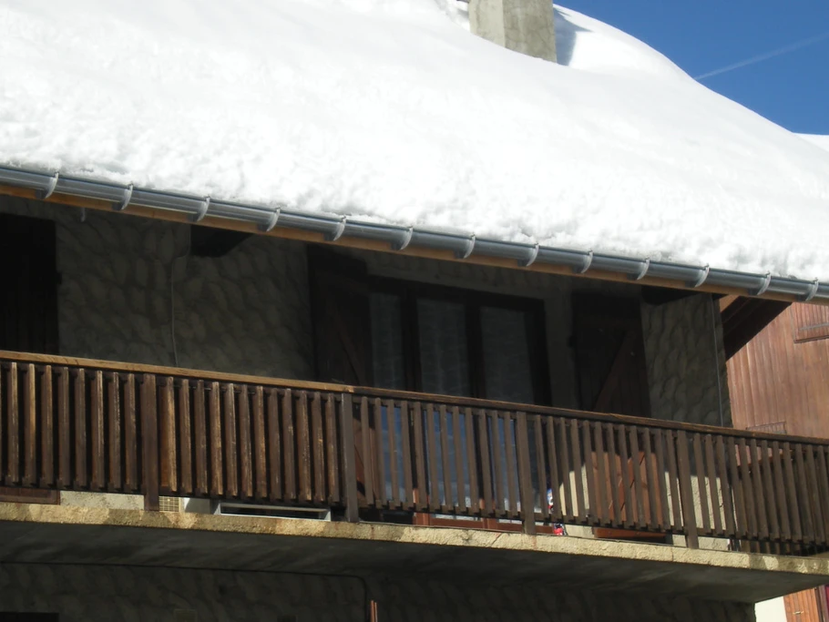 le balcon coté piste