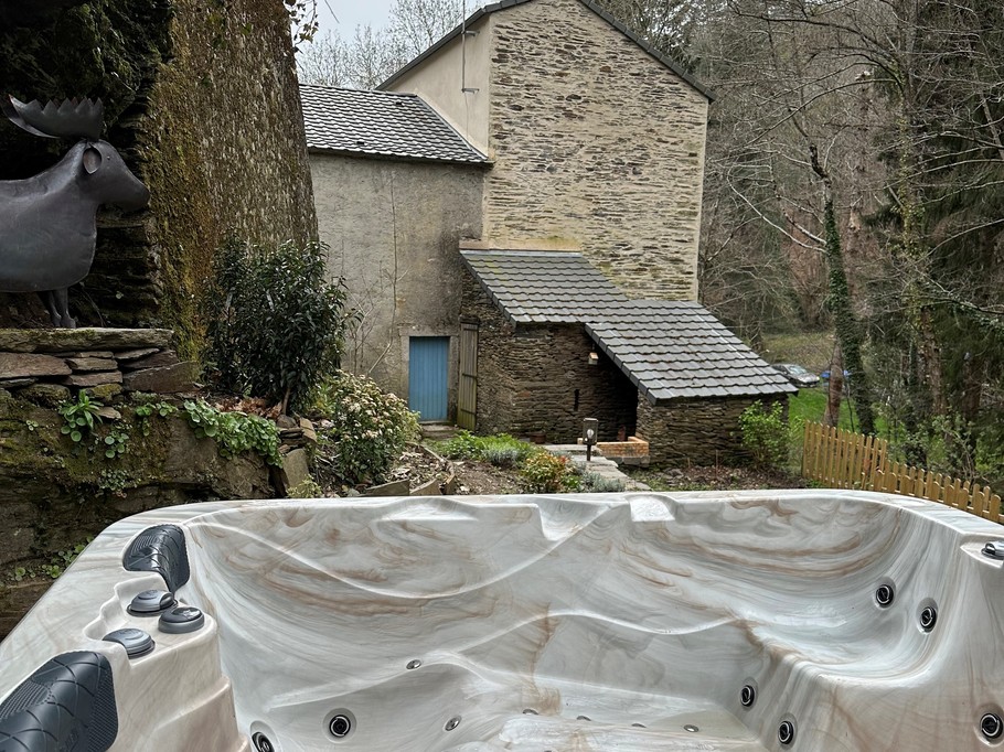 Jacuzzi dans un cadre remarquable