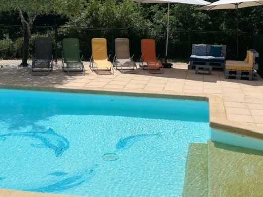 Le Gîte le Roqual Piscine chauffée sécurisée