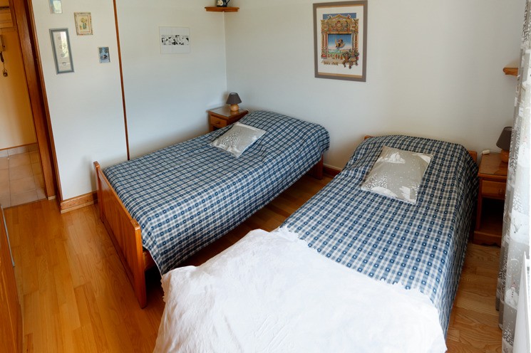 chambre lits jumeaux : 90X190 - Le Sagard