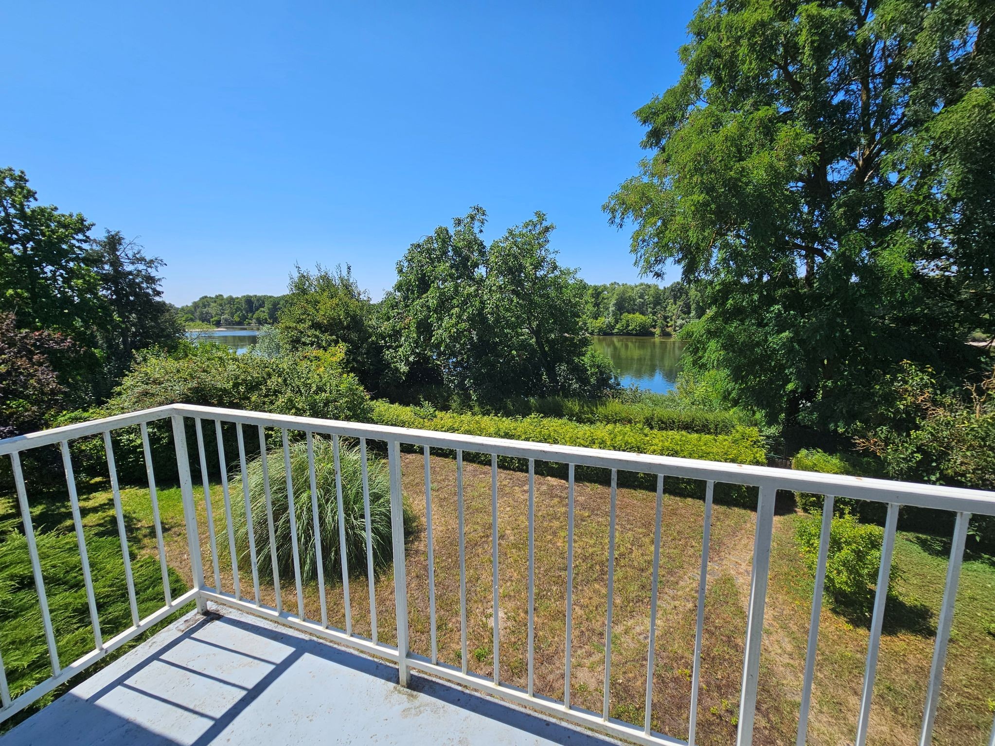Vue du balcon sur La Loire