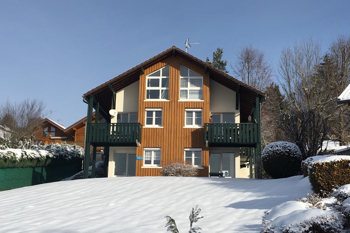 Chalet sous la neige - Appartement Les Rivages du lac à Gérardmer