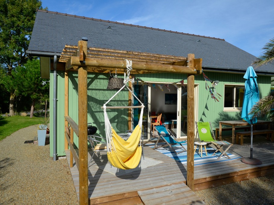 La terrasse exposée au Sud