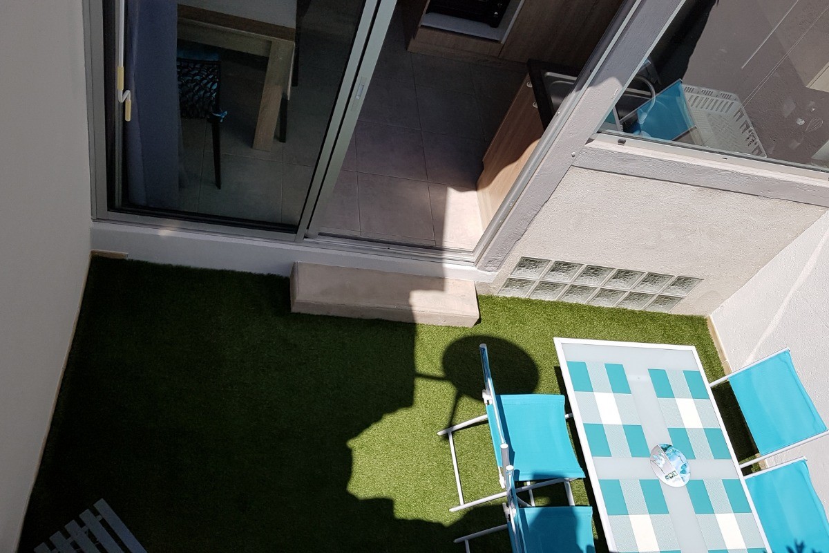 Agréable terrasse "cosy"
