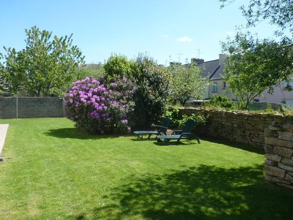 Le jardin en pelouse!