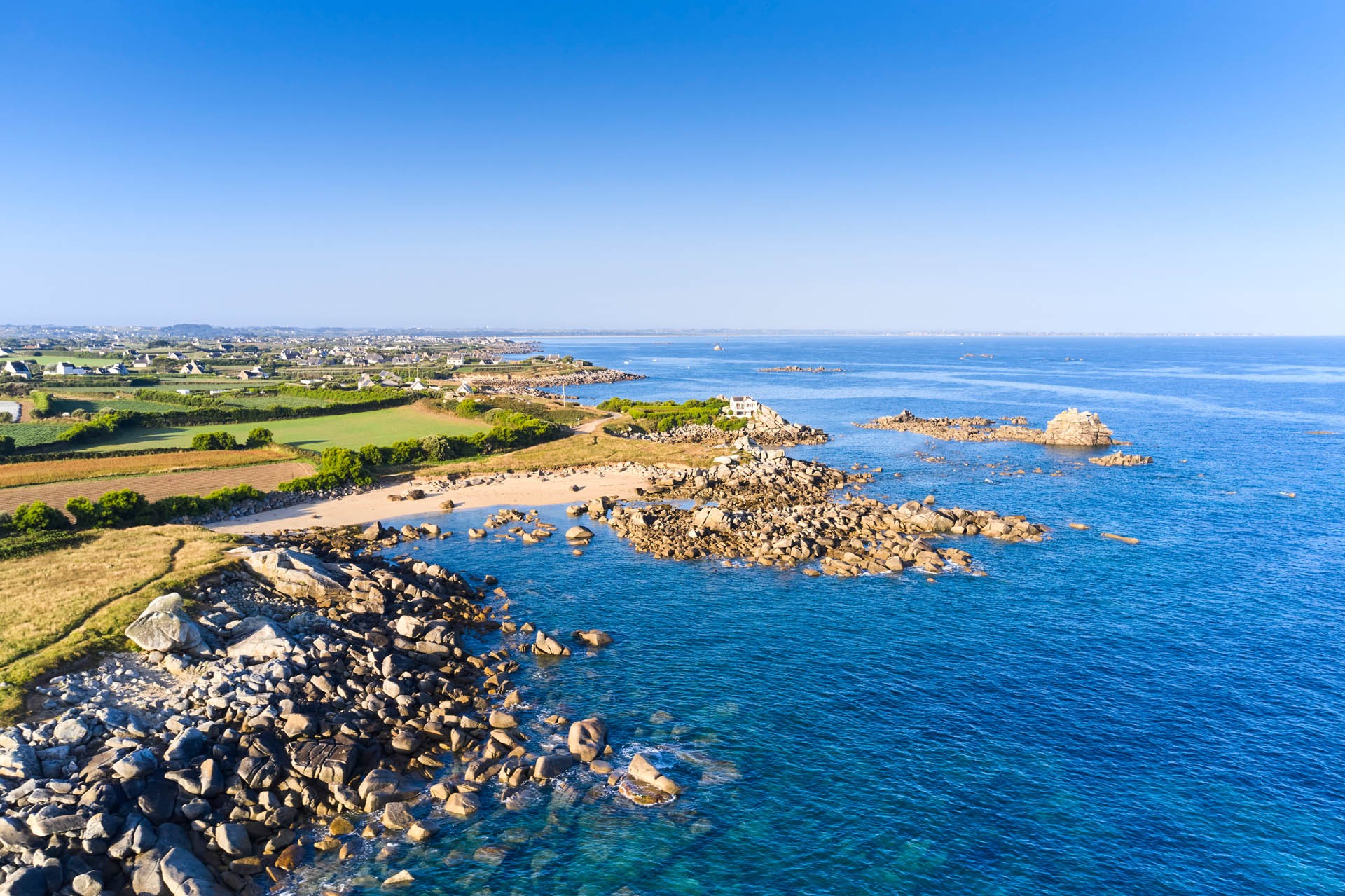 Bord de mer à Plouescat