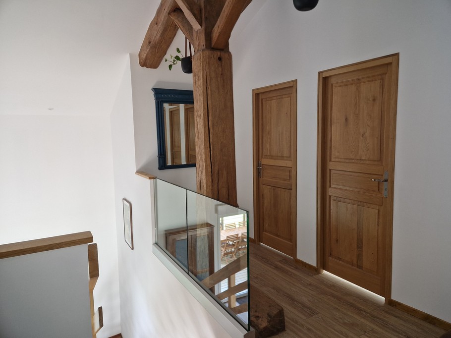 Floor landing - Gite les bords de l'Amezule, gite Mirabelle