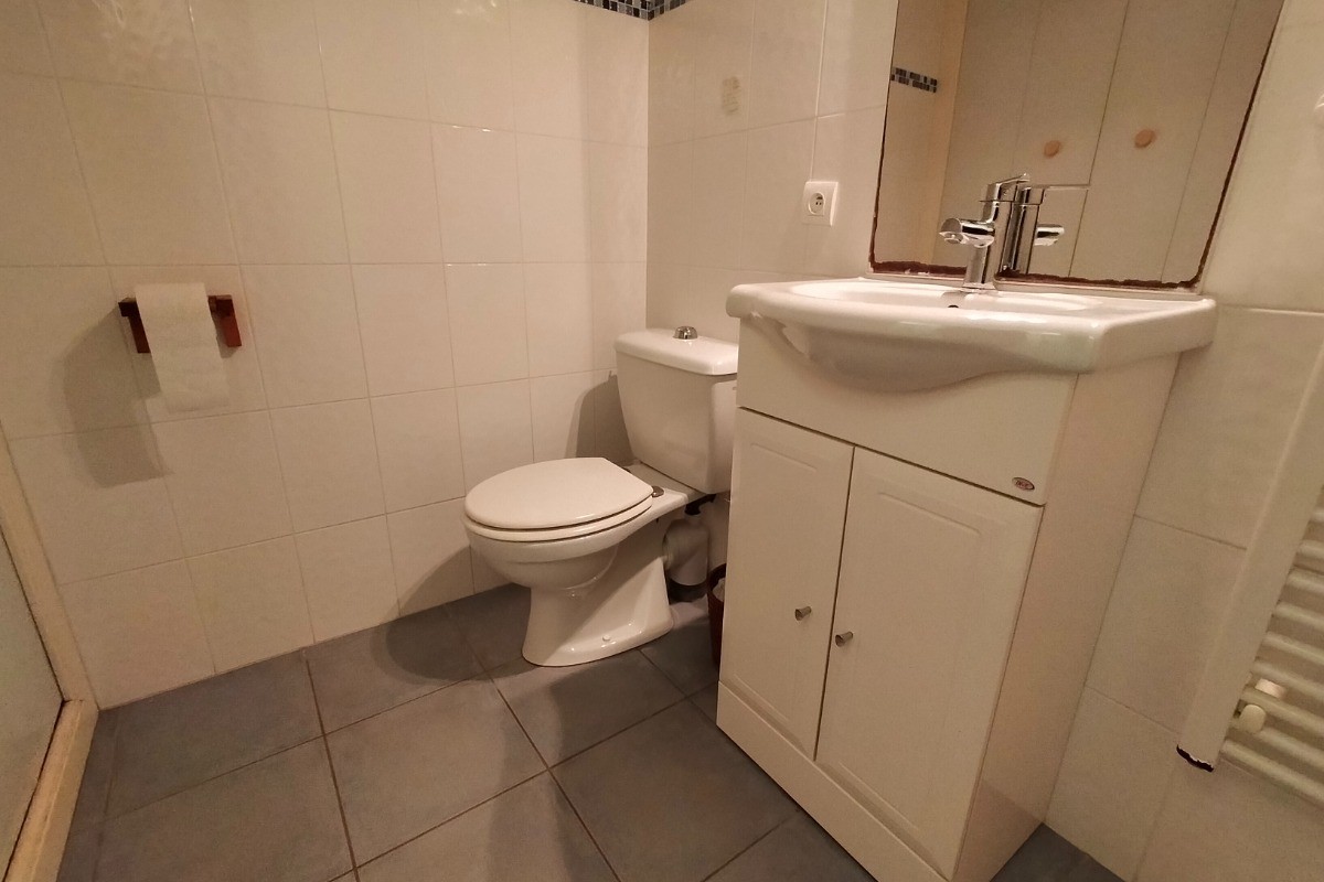 Salle d'eau en rez-de-jardin