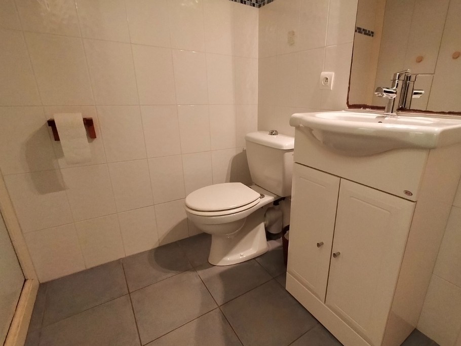 Salle d'eau en rez-de-jardin