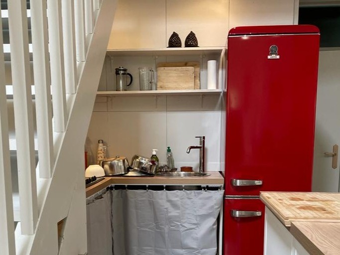 cuisine américaine bien équipée