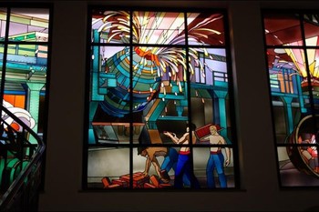 Les vitraux Majorelle à Longwy