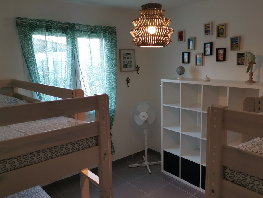 Chambre dortoir 4 lits