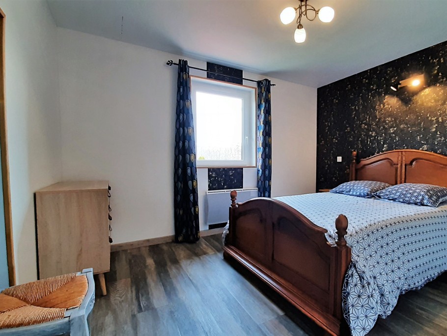 2ème niveau - chambre n°2 - 1 lit en 140x190 cm