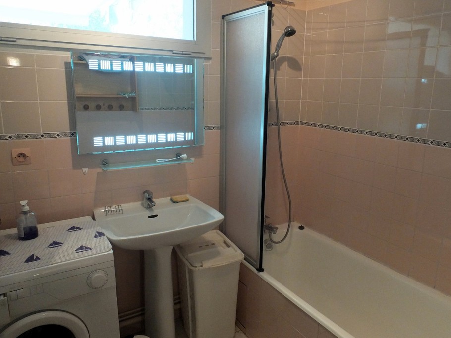 The bathroom