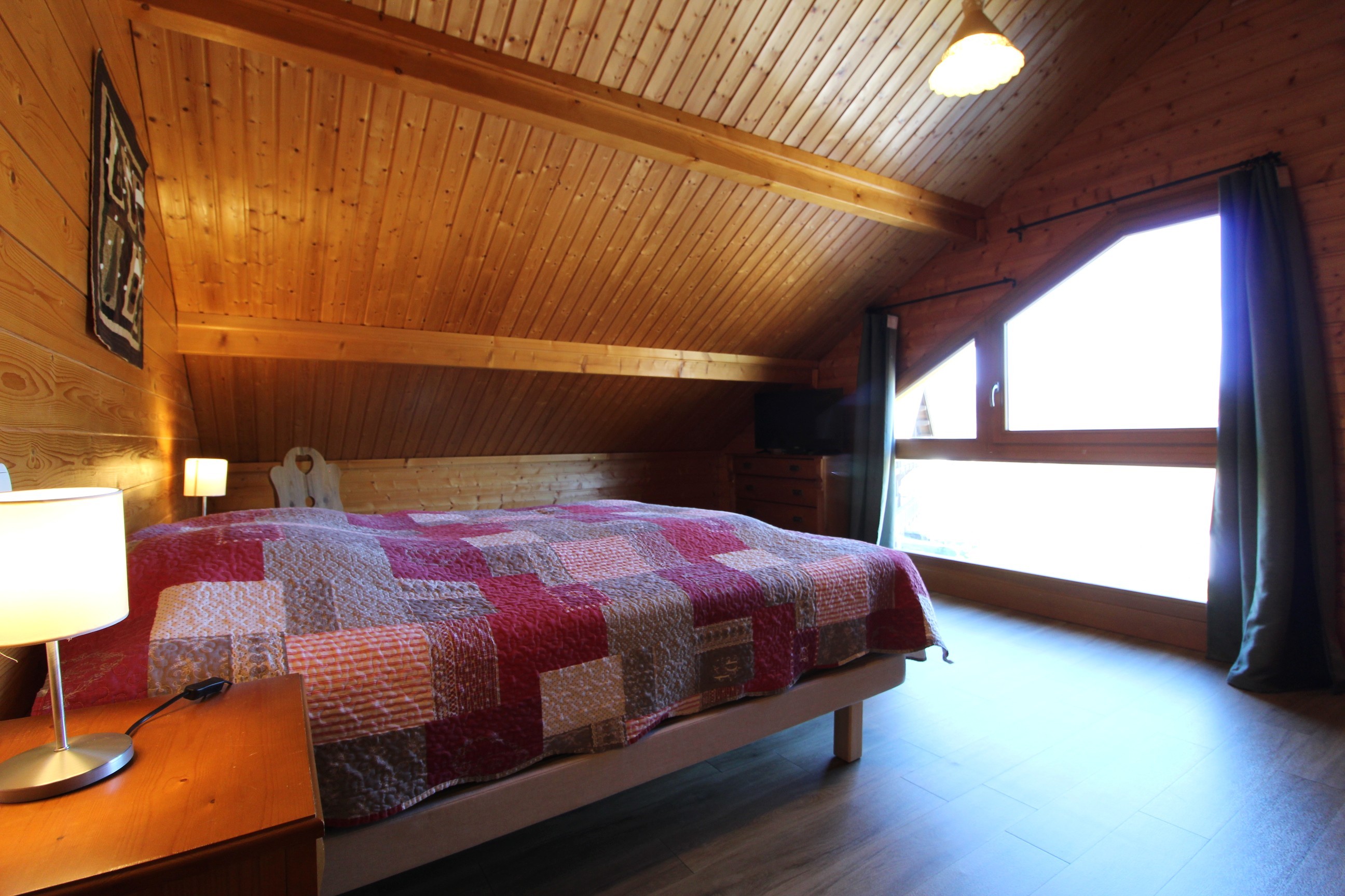 Chambre étage n°1 - Chalet Saint-Maurice-sur-Moselle