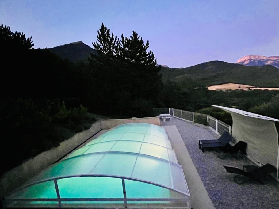 Piscine de nuit