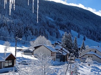 Village Lélex en hiver