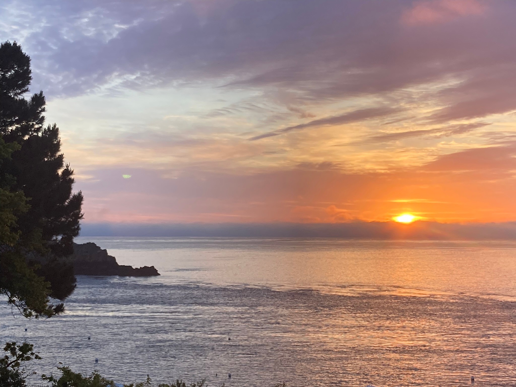 Sunrise in Cancale.ncale