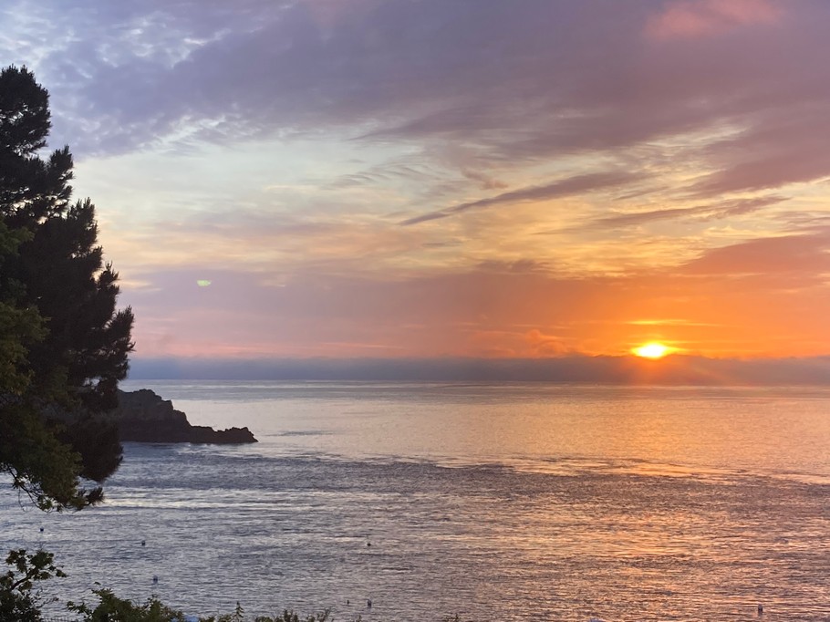 Sunrise in Cancale.ncale