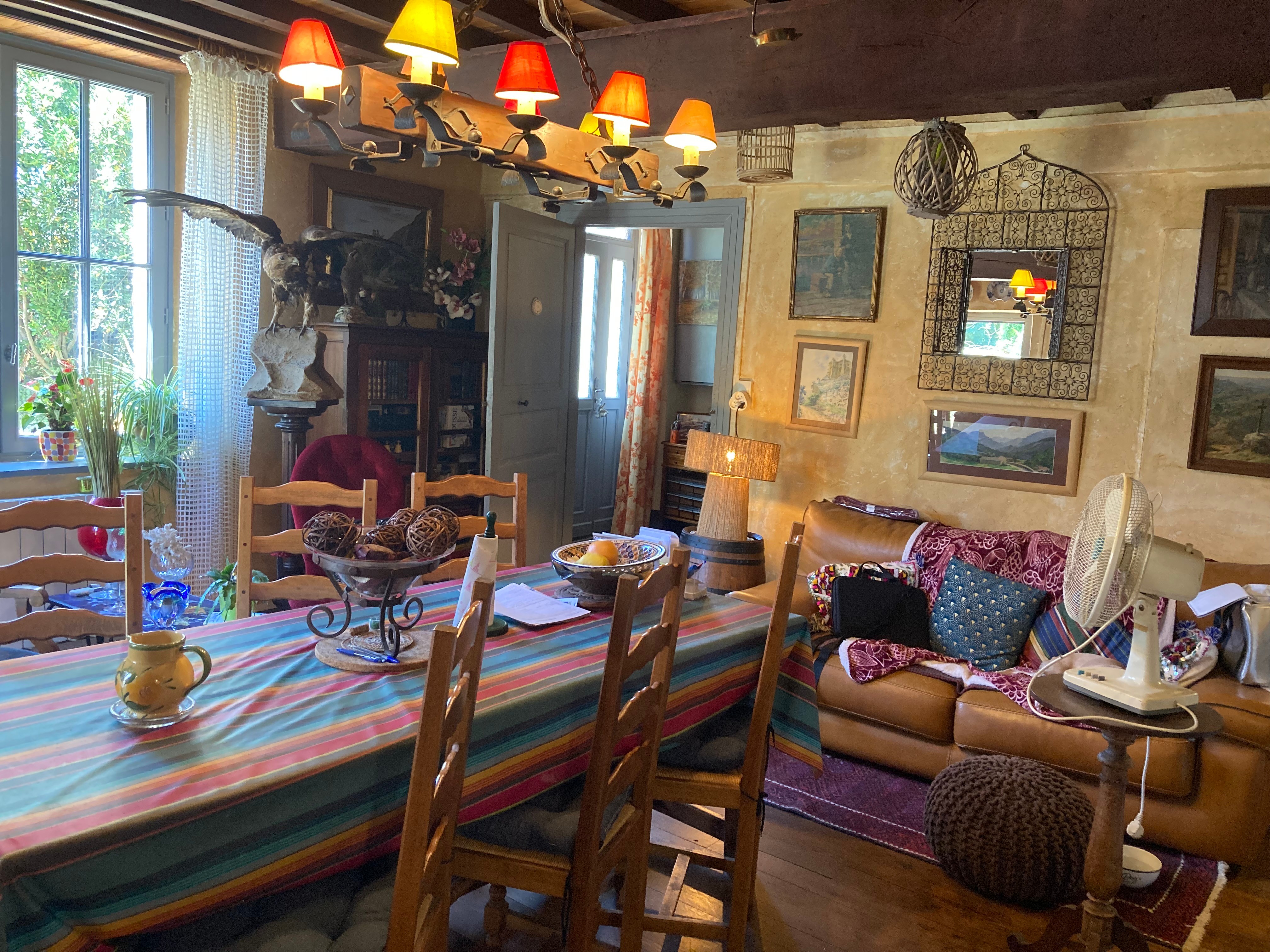 Zélie’s house – the living room