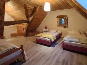 Gite Althéa - chambre à l'étage