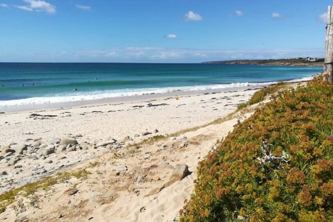 Plage de Saint Tugen à Primelin