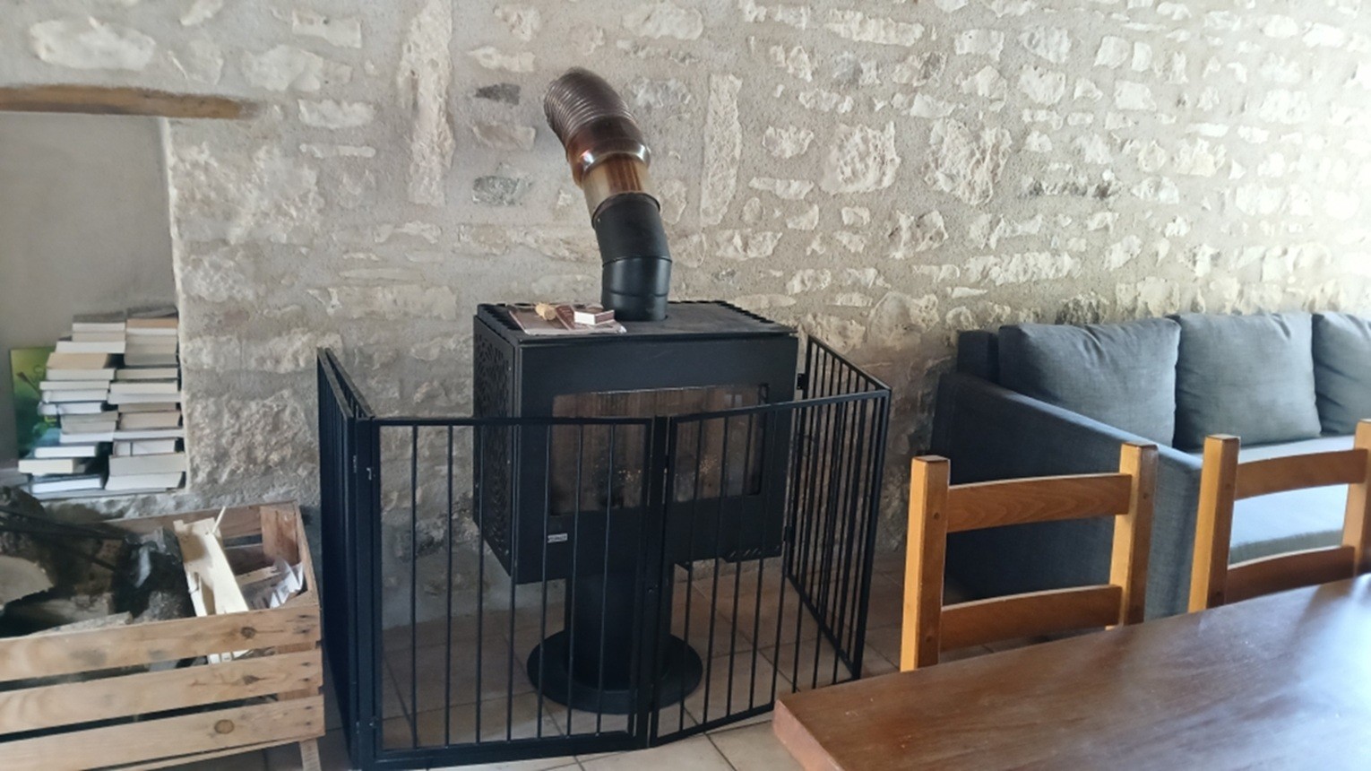 Wood-burning stove