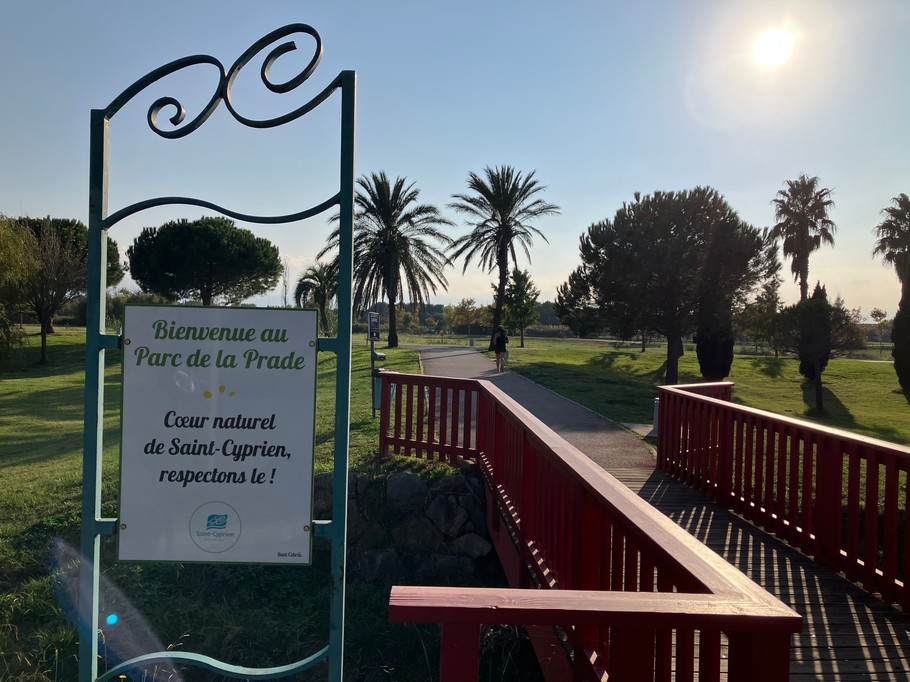 Nearby park
