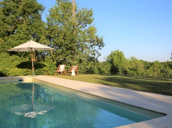 Piscine no 01 au domaine, Domaine de vacances Boulède, entre Lot et Dordogne, 5 maison de vacances 4 étoiles, 2 piscines