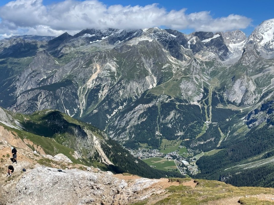 Vue du Petit Mont Blanc