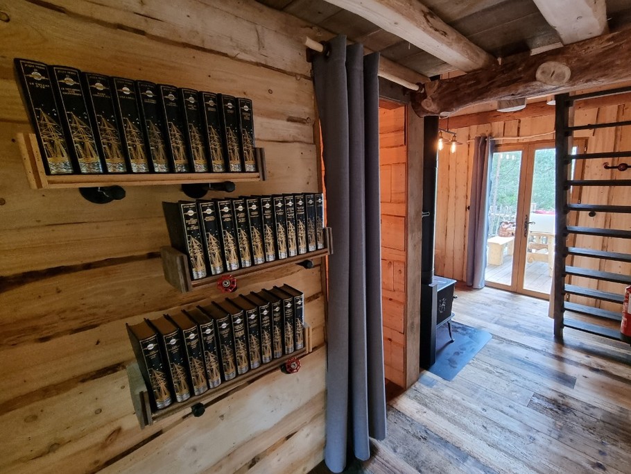 Cabane Perchée, Jules Verne - Les Cabanes du Lac de Pierre Percée