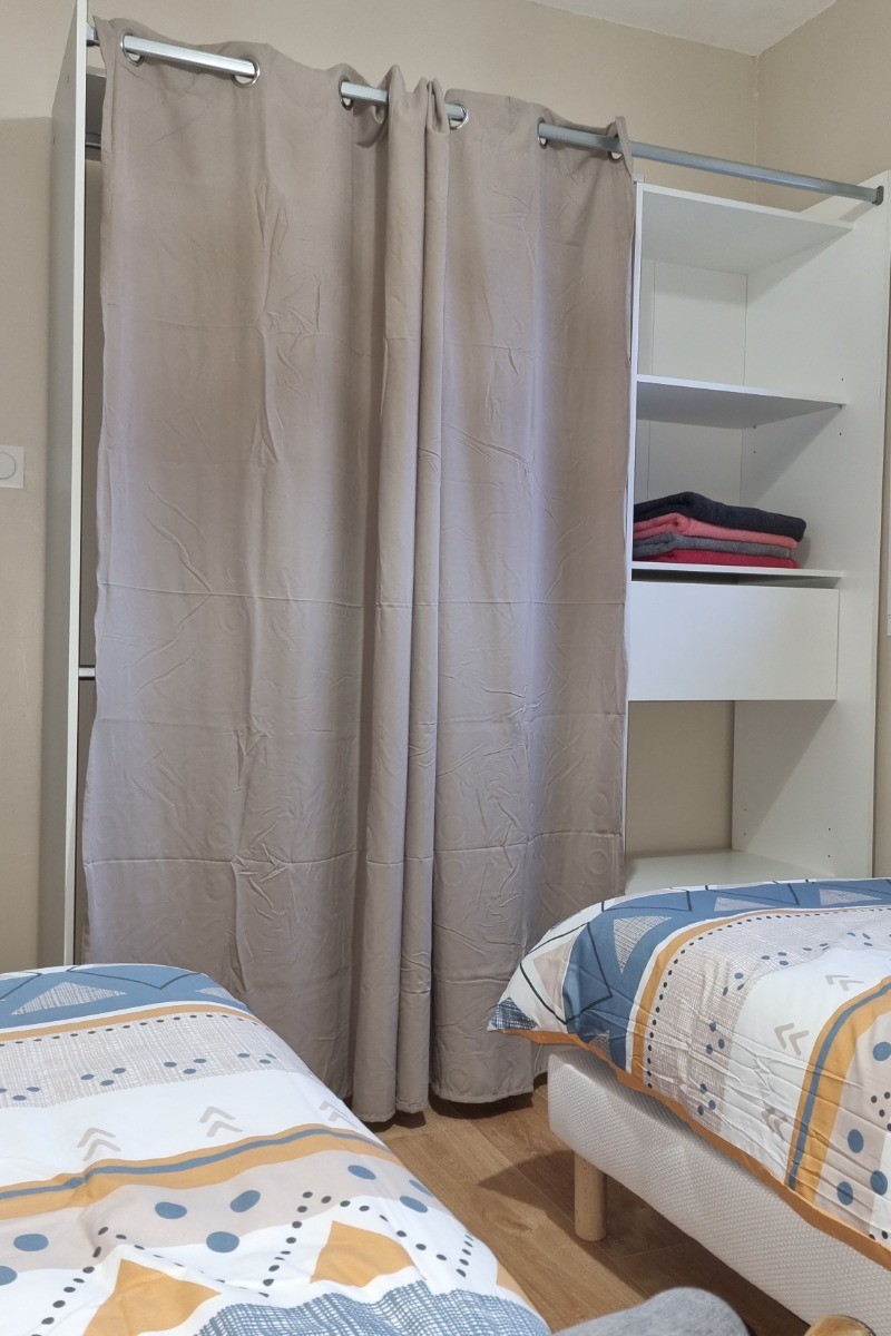 Dressing chambre 2 lits simple