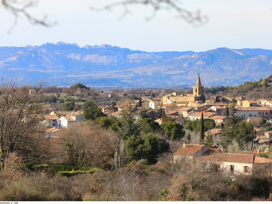 Mallemort du Comtat en hiver