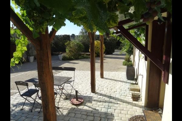 Terrasse ensoleillée