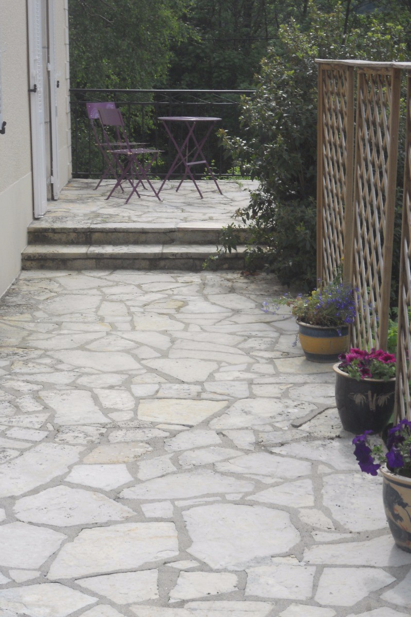 terrasse  de la chambre