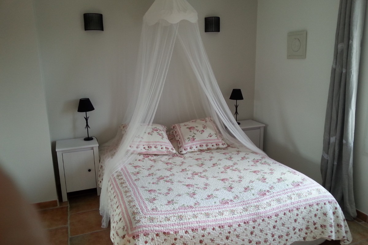 Chambre du haut, le Mas des Roses, Sanary-sur-Mer, Var, Côte d'Azur