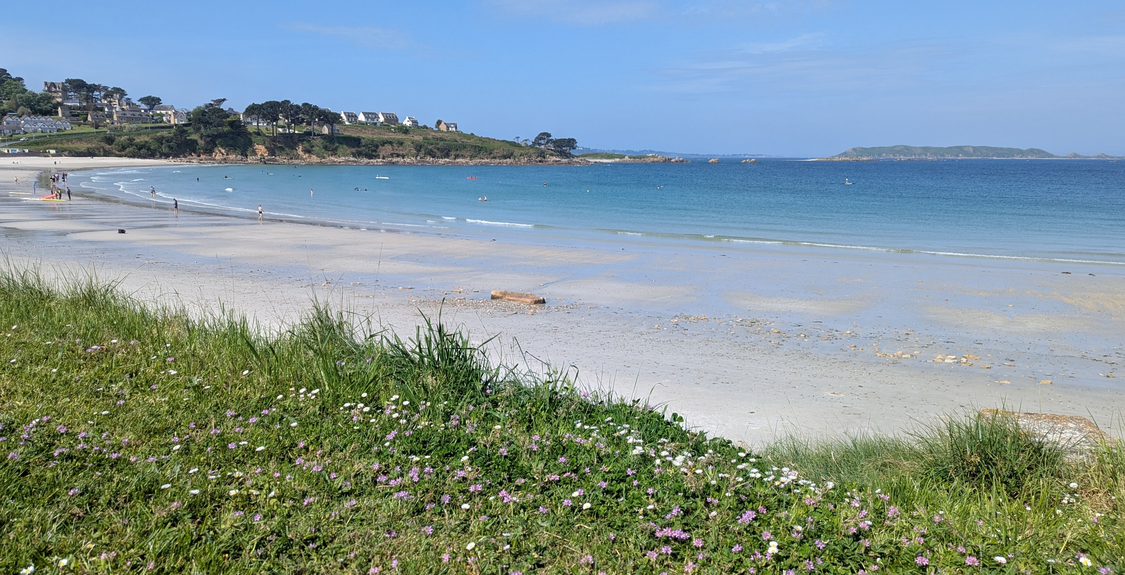 belle plage sable fin