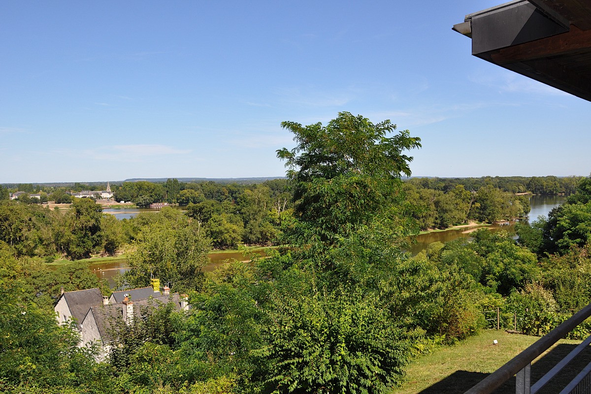 La vue panoramique depuis la terrasse