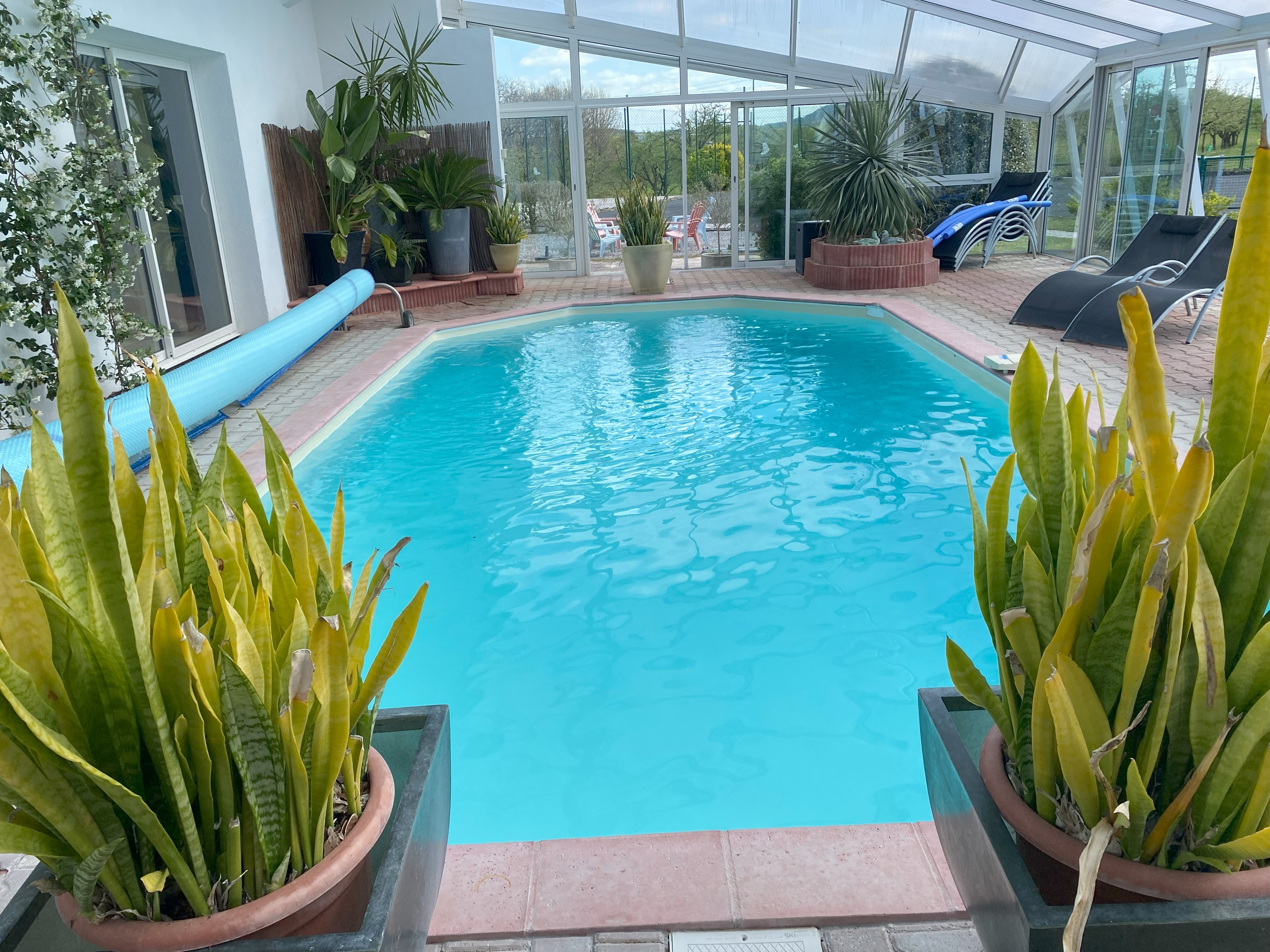 Piscine couverte
