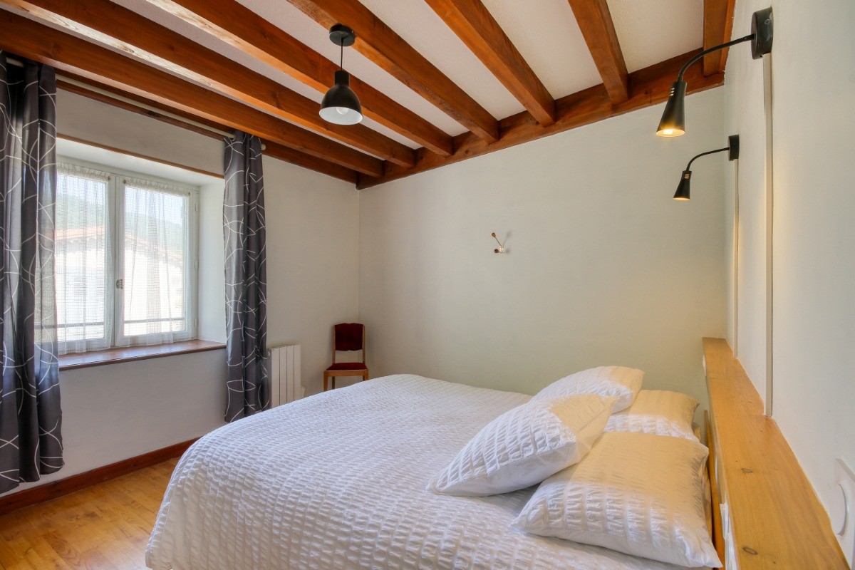 Chambre double : 1 lit 2 pers.
