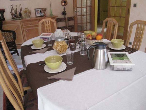 Petit déjeuner - Saint Sulpice - Tarn -