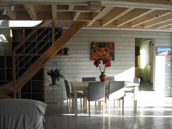 Aloreedubois, gîte 6 pers., Saint Ours les Roches, Puy de Dôme, Pièce de vie