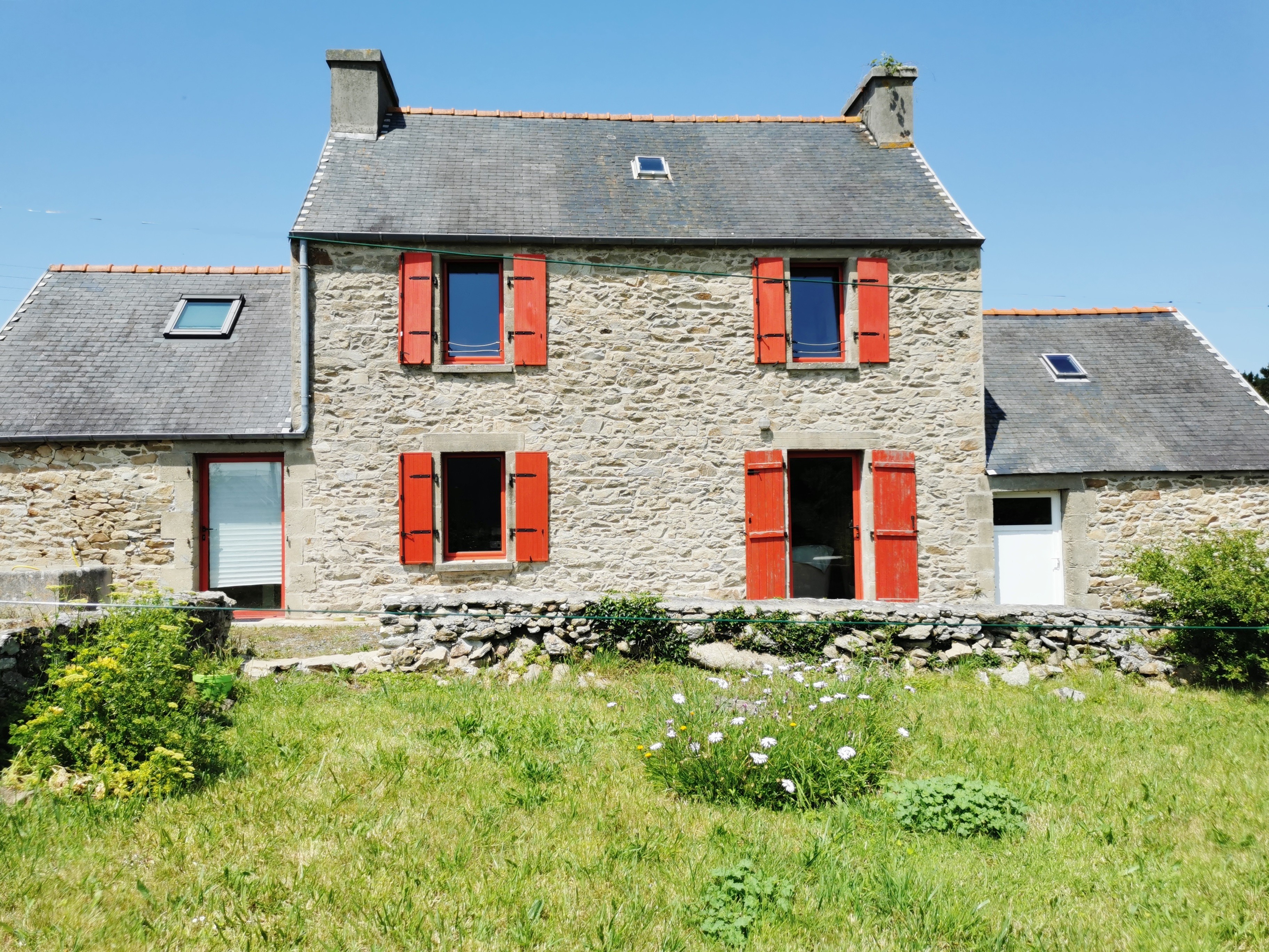 jardin devant la maison